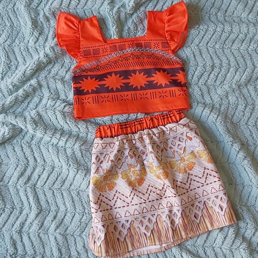 Moana costume dress up 2T 3T